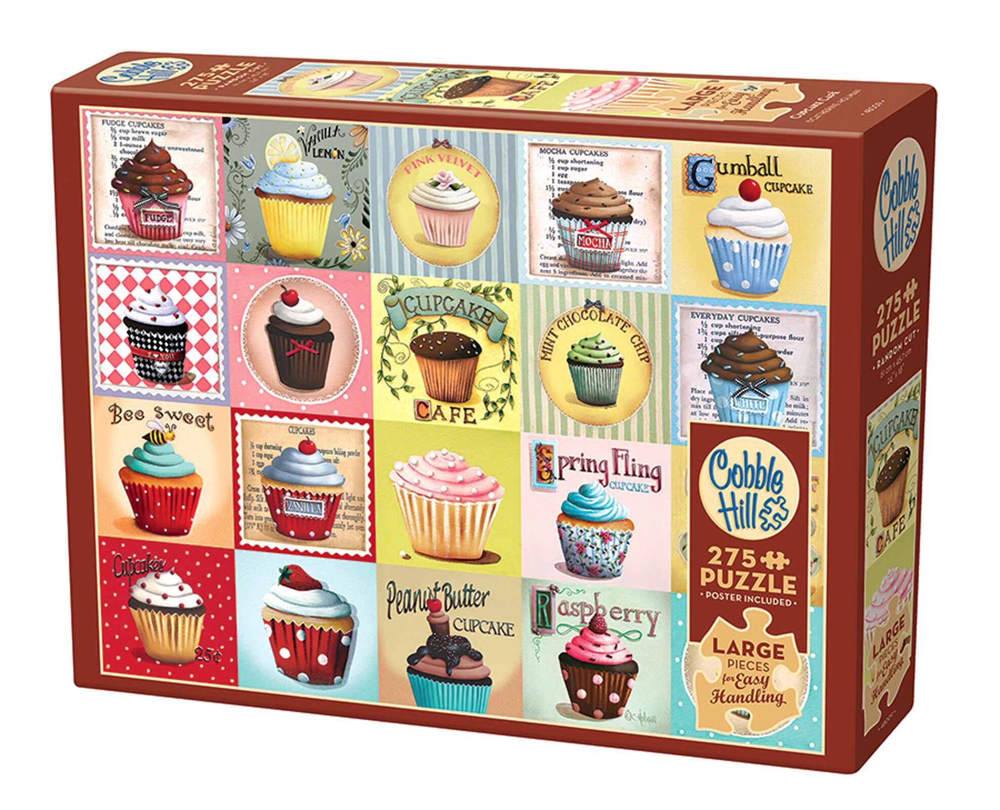 Puzzle 275 XL Pyszne babeczki 112655