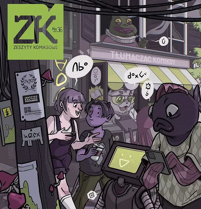 Zeszyty Komiksowe - 36 - Tłumacząc komiksy