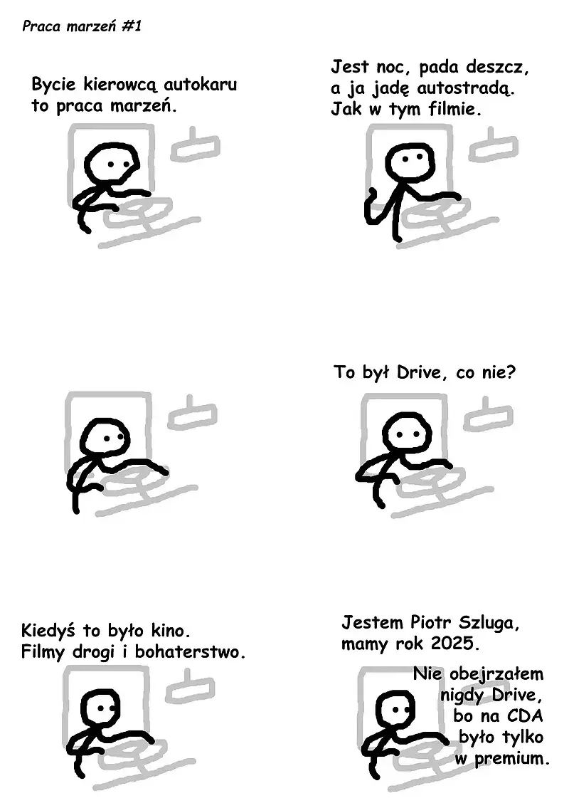 Patyczaki z painta: w nocy