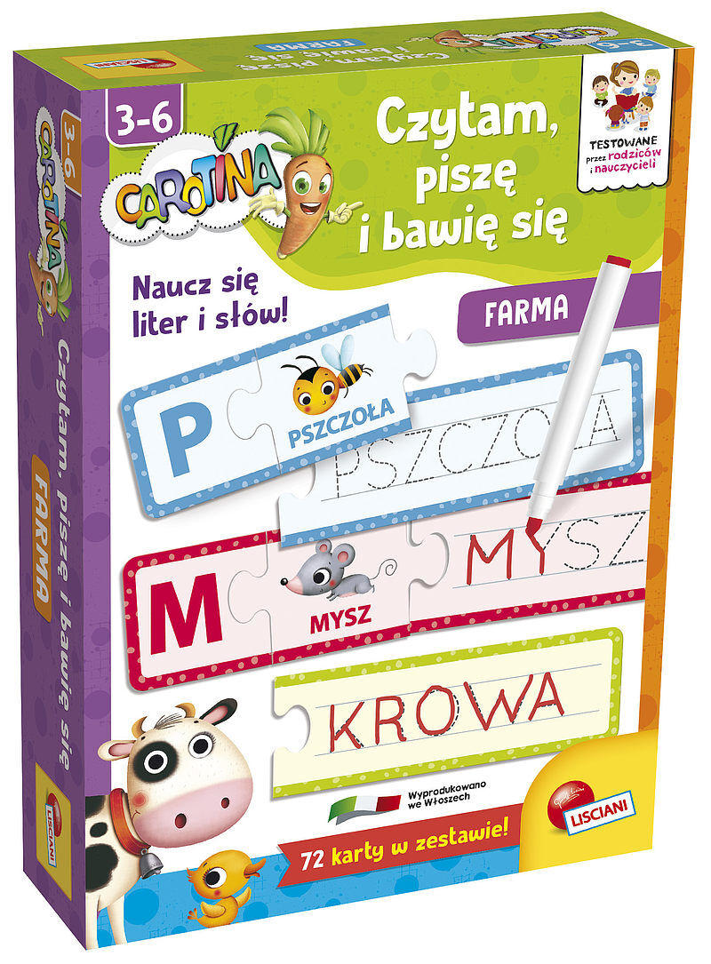 Carotina Czytam, piszę i bawię się Farma