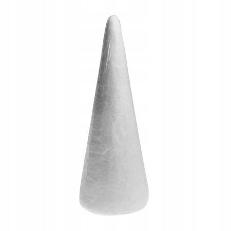 Stożki styropianowe 20cm 6 szt.