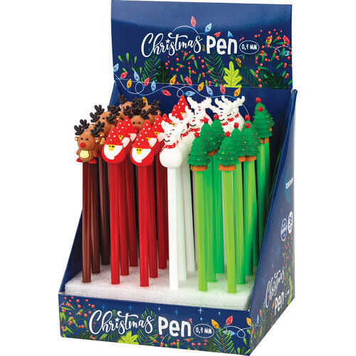 Długopis Kulkowy Christmas Z Gumową Nakładką 89673 Centrum