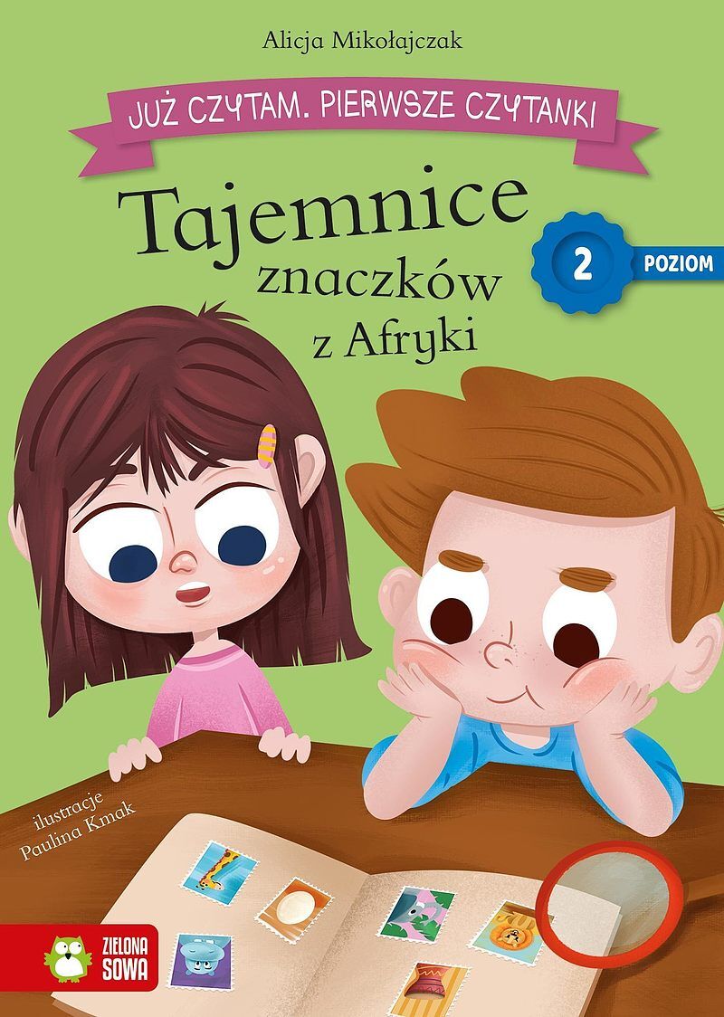 Już czytam. Pierwsze czytanki. Poziom 2. Tajemnice znaczków z Afryki