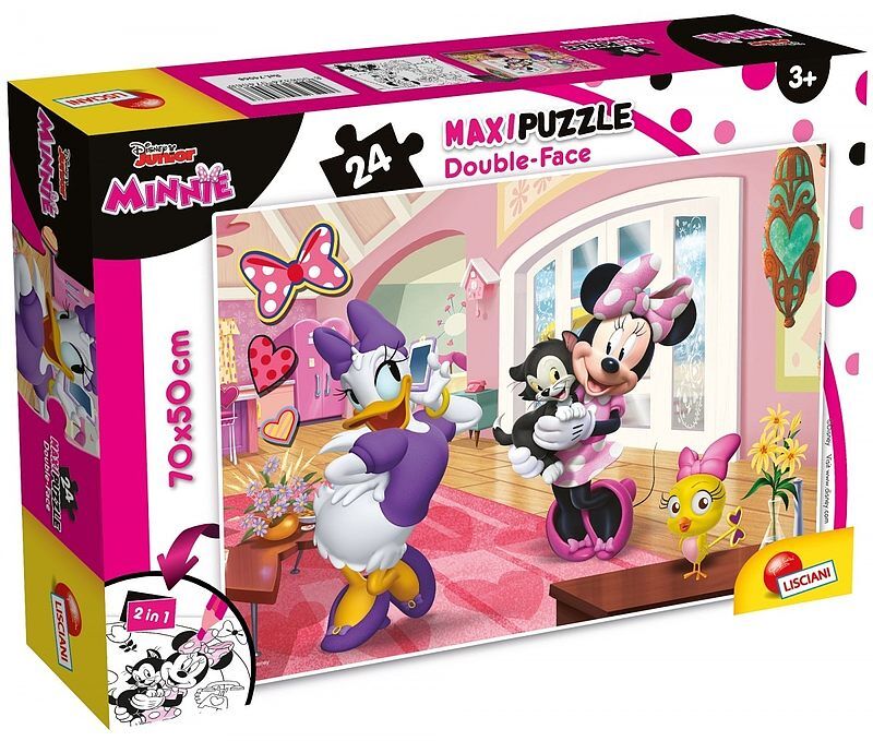Puzzle dwustronne Supermaxi Minnie 24