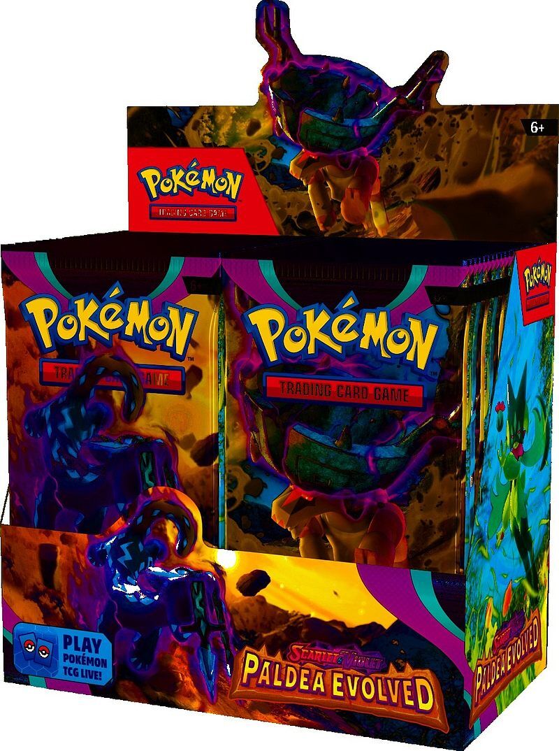 Saszetka pokemon: sv 02 - paldea evolved 1 sztuka