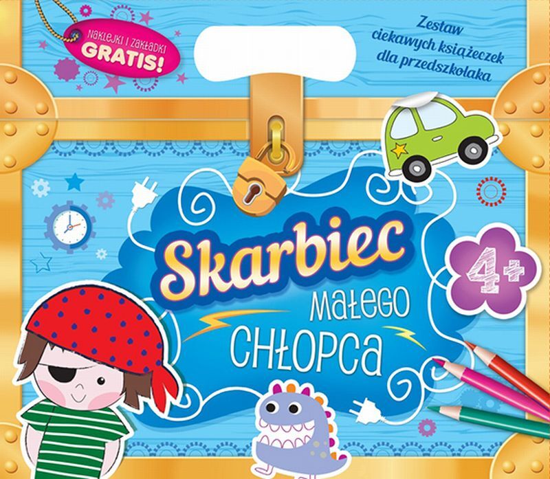 Skarbiec małego chłopca. Zestaw ciekawych książeczek dla przedszkolaka