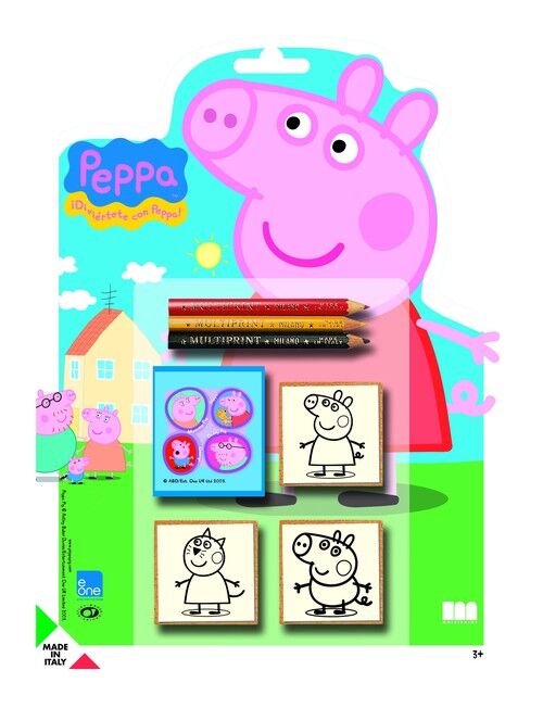 Świnka Peppa Pieczątki blister