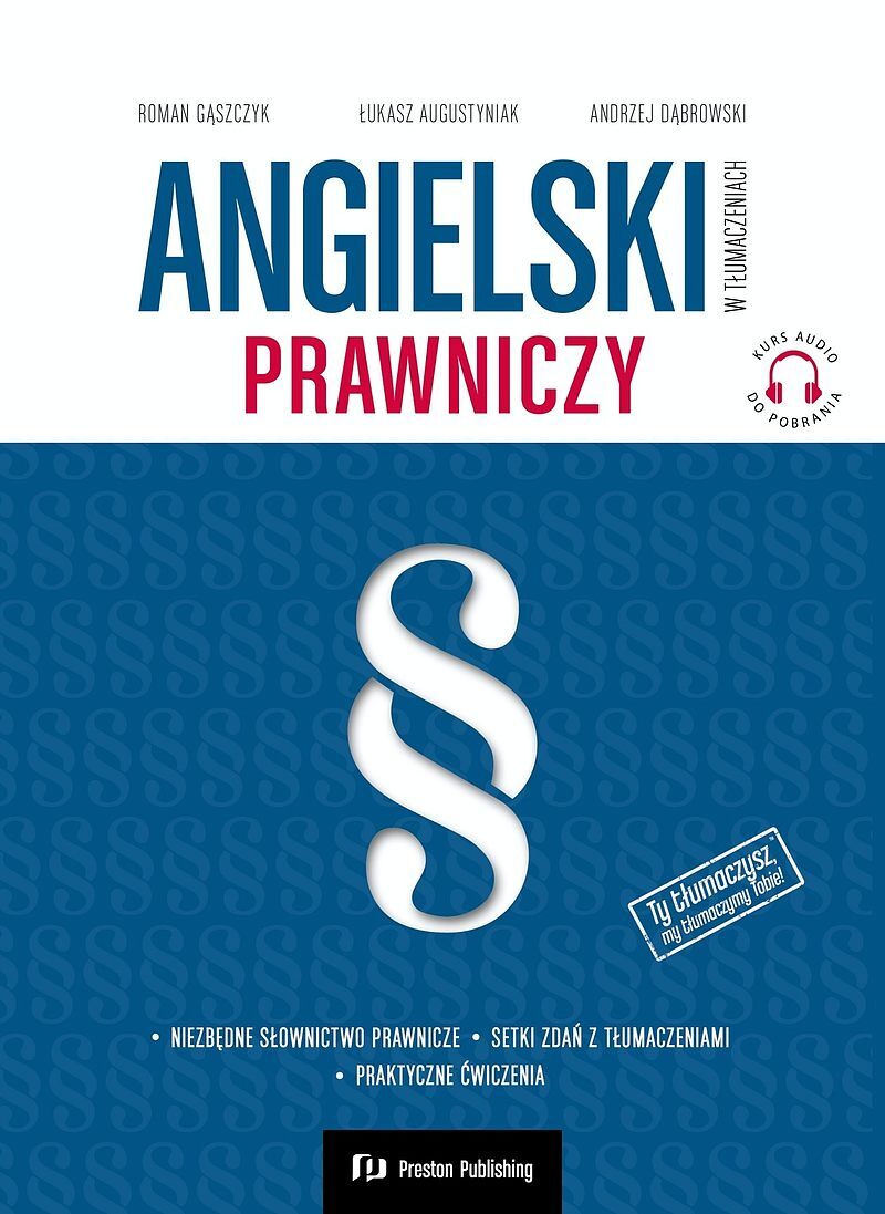Angielski w tłumaczeniach. Prawniczy + kurs audio mp3
