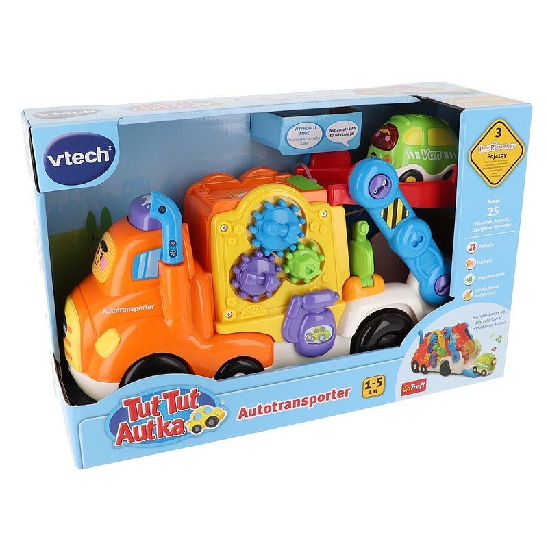 Tut tut autka zestaw autotransporter vtech 60812