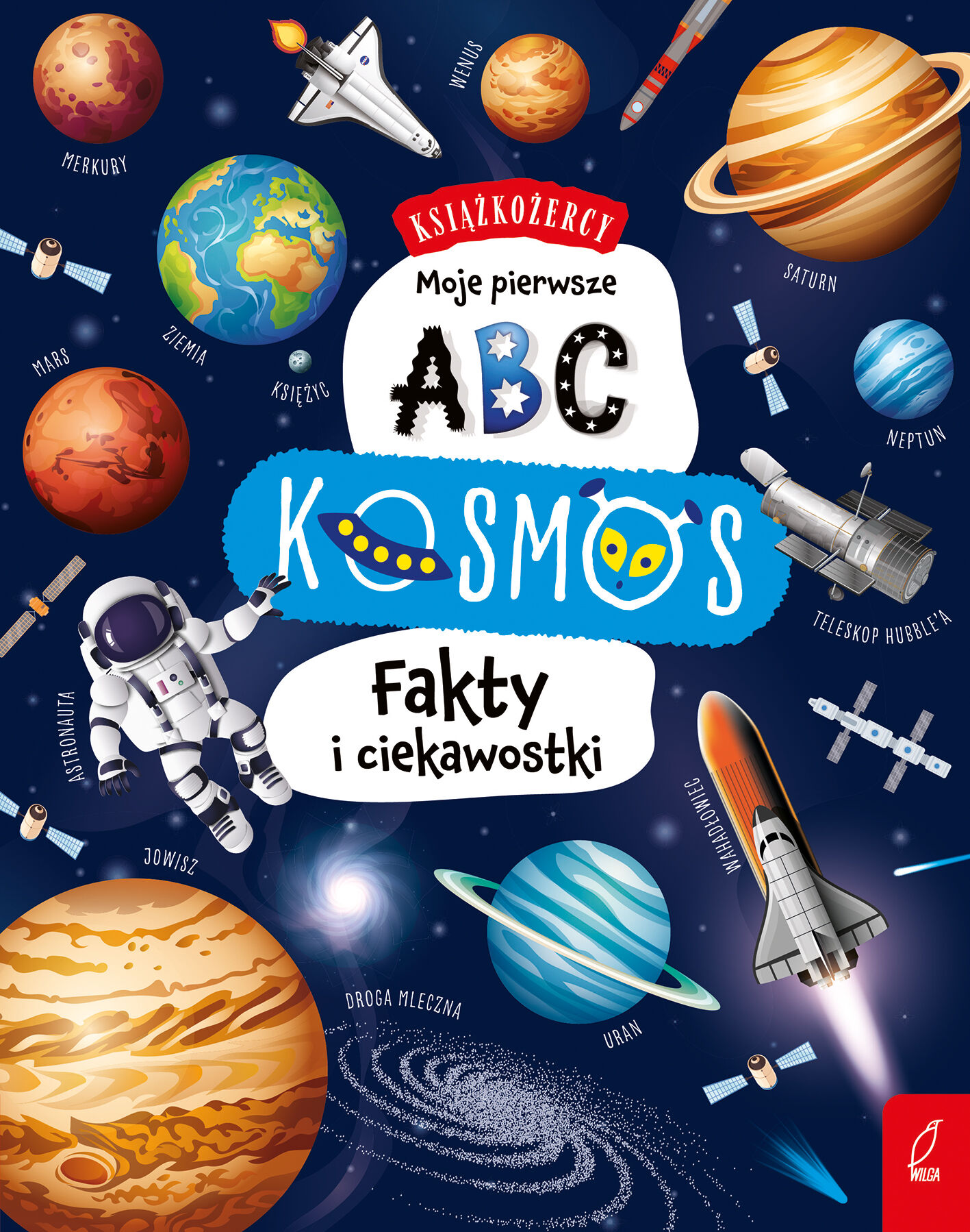 Książkożercy. Moje pierwsze ABC. Kosmos