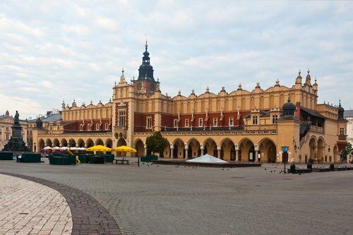 Kartka 3D Kraków, Sukiennice
