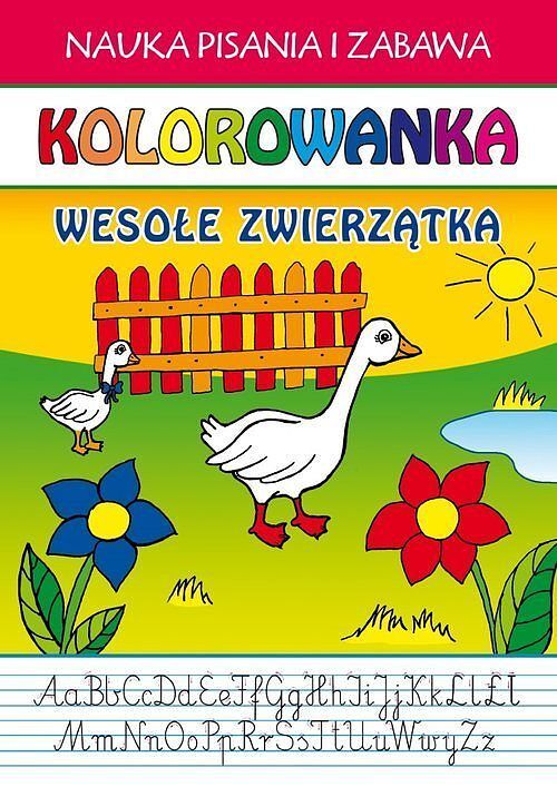 Kolorowanka Wesołe zwierzętka