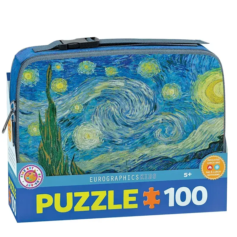 Puzzle 100 z lunch box  van gogh 9100-1204