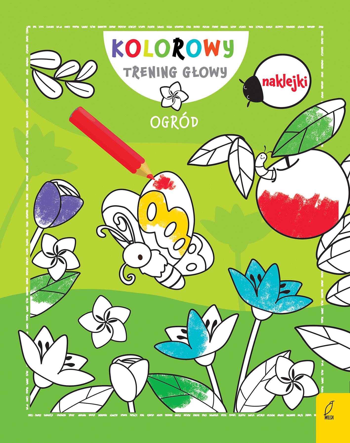 Kolorowy trening głowy. Ogród