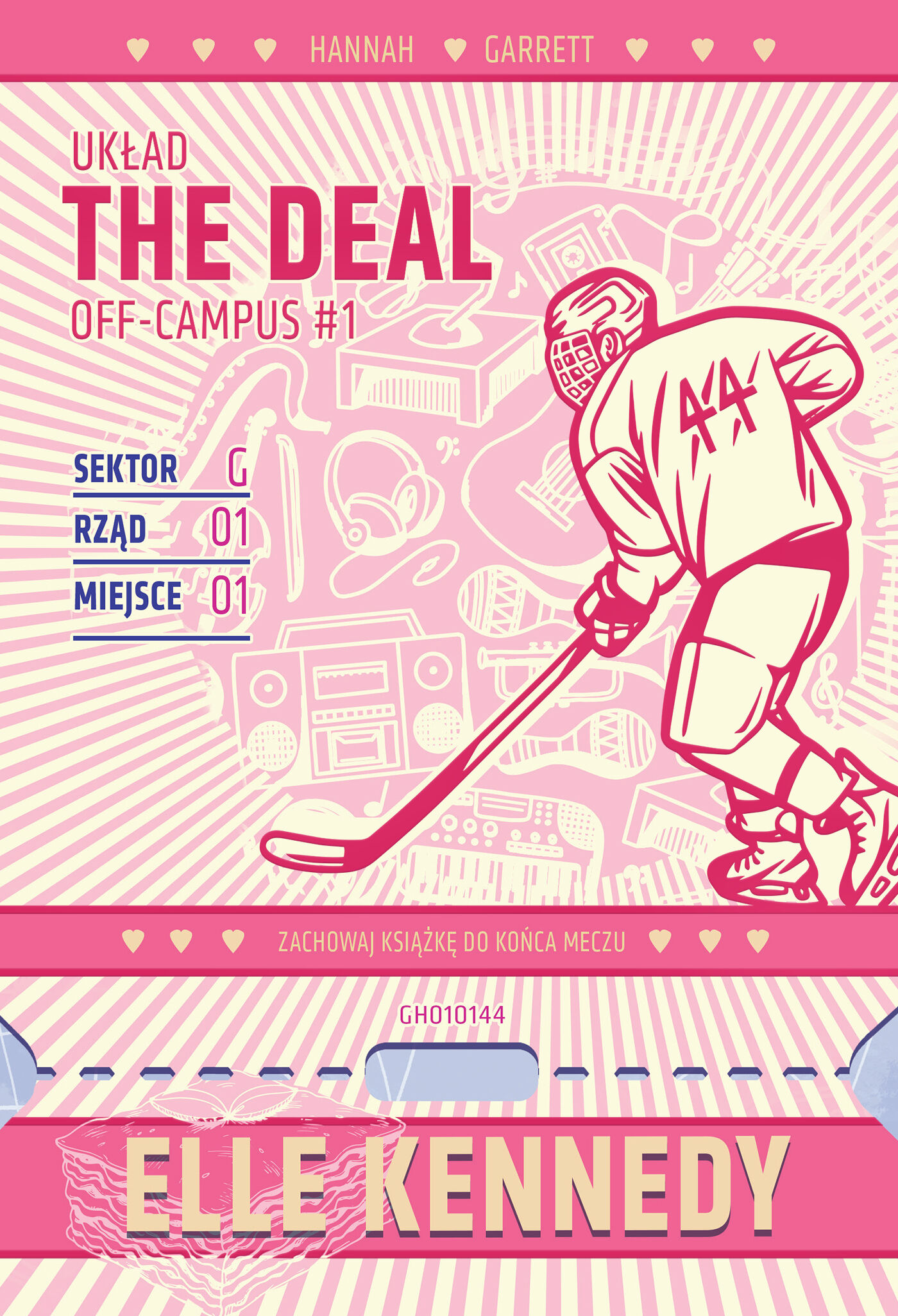 The Deal. Układ [twarda, barwione krawędzie]