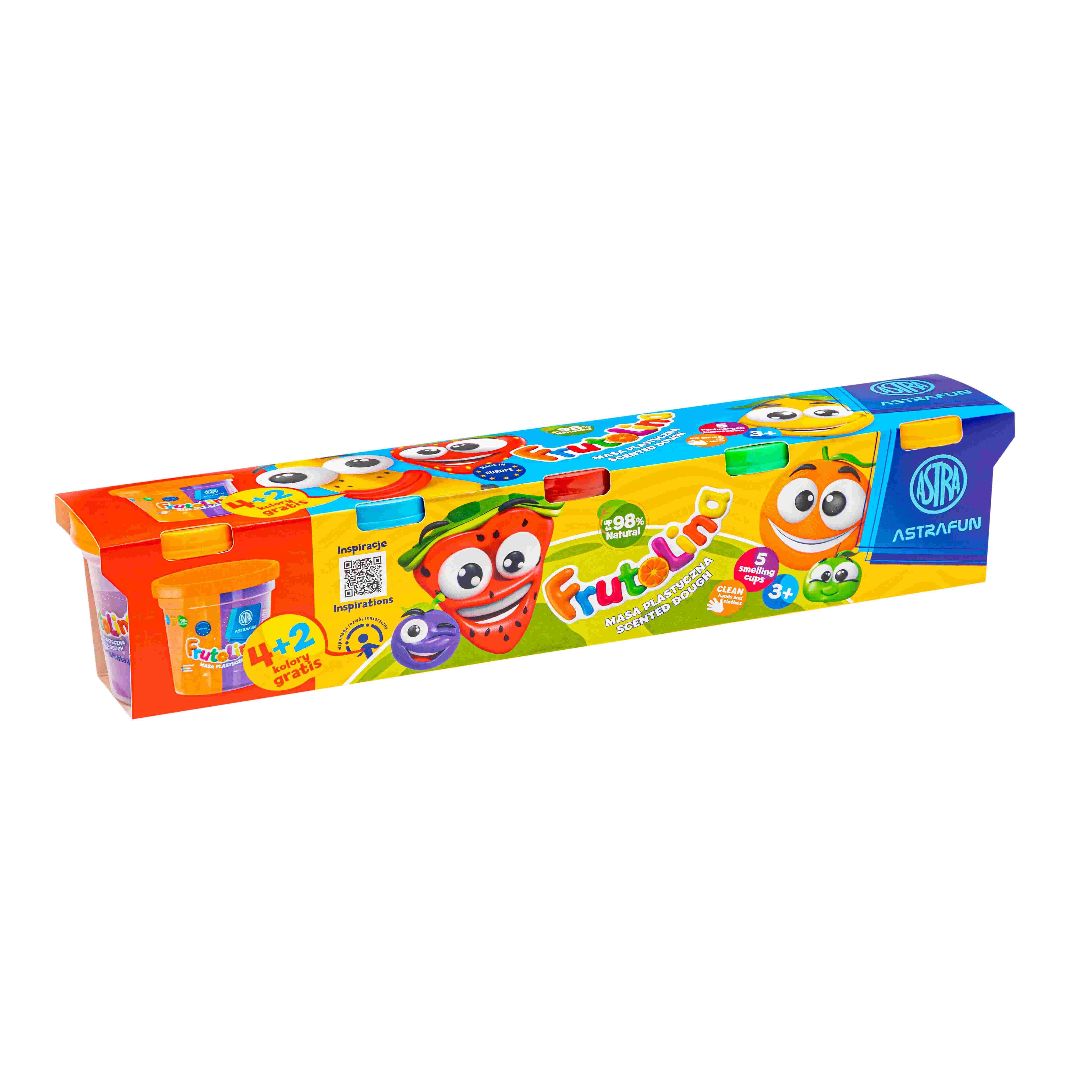 Ciastolina Frutolina Astrafun  5x100g