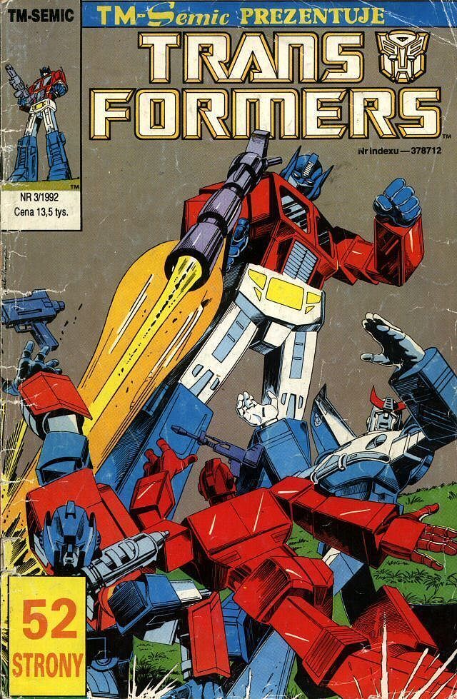 Transformers - 6 - (3/1992) Burza mózgów / Czas Prime'a