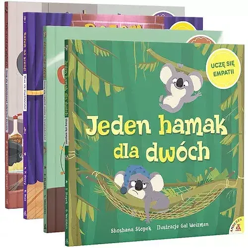 Jeden hamak dla dwóch / Głowa do góry! / Razem na scenę! / Jaki trudny wybór! - Seria Uczę się... (pak