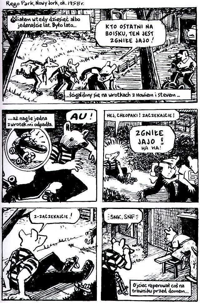 Maus - 1 - Mój ojciec krwawi historią