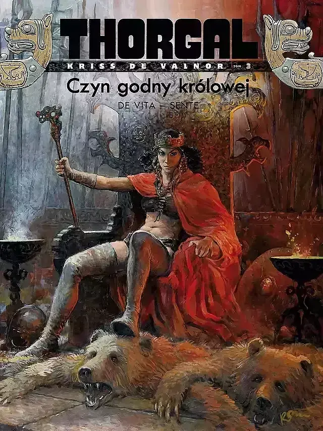 Thorgal - Kriss de Valnor - 03 - Czyn godny królowej (twarda oprawa, wyd. 2024)