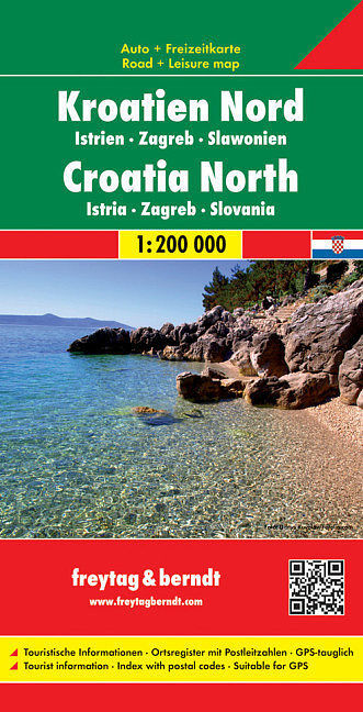 Chorwacja cz północna istria mapa 1:200 000