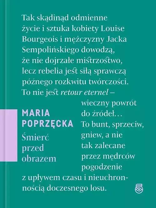 Śmierć przed obrazem O sztuce, starości i zanikaniu