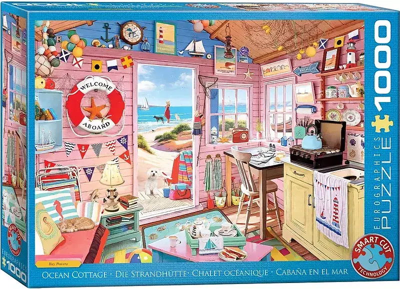 Puzzle 1000 beach cottage 6000-5908