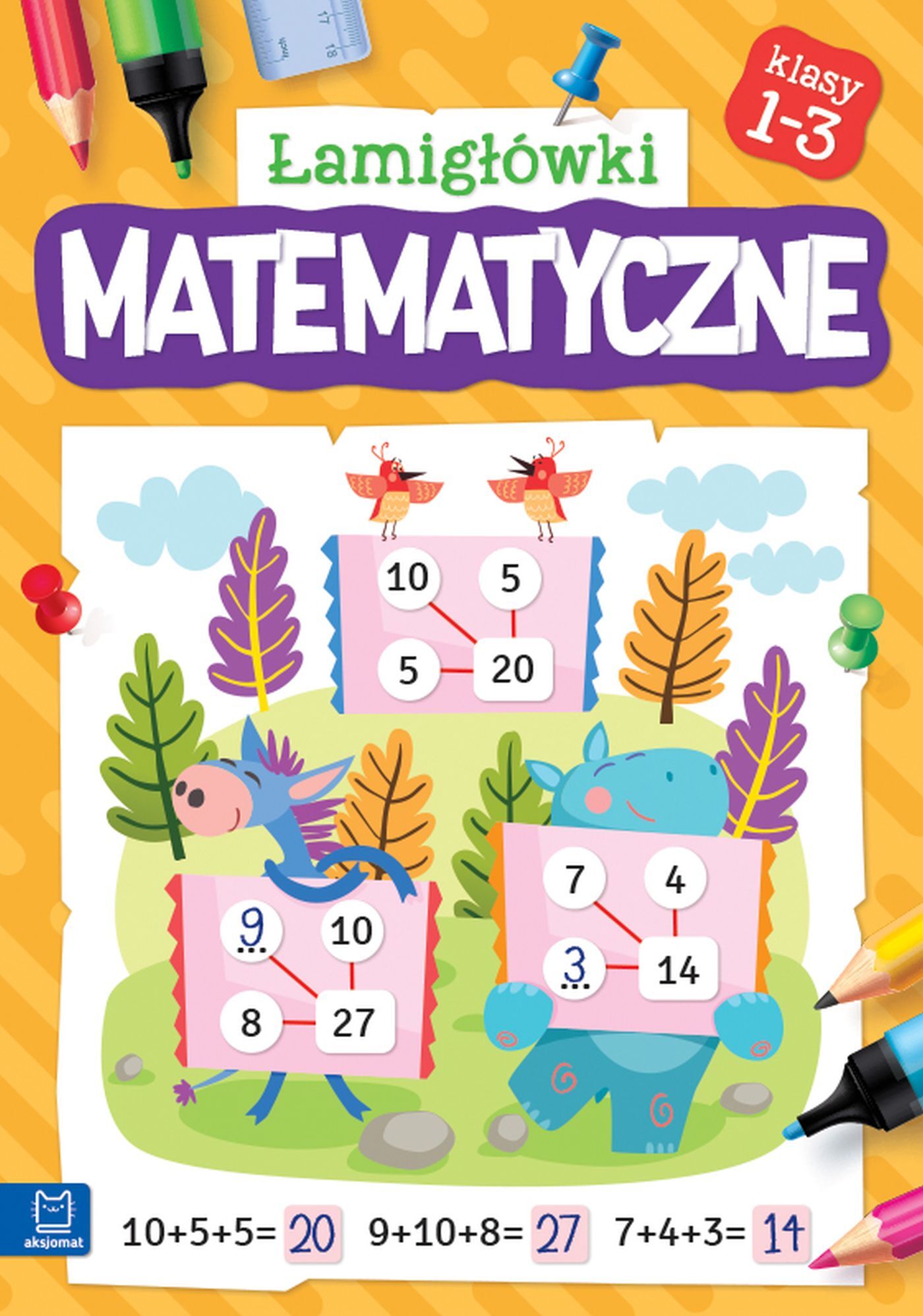 Łamigłówki matematyczne kl. 1-3