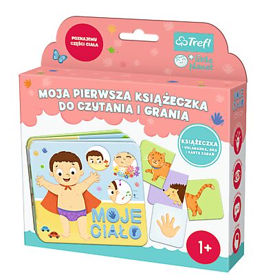 Moja pierwsza książeczka do czytania i grania moje ciało 22004