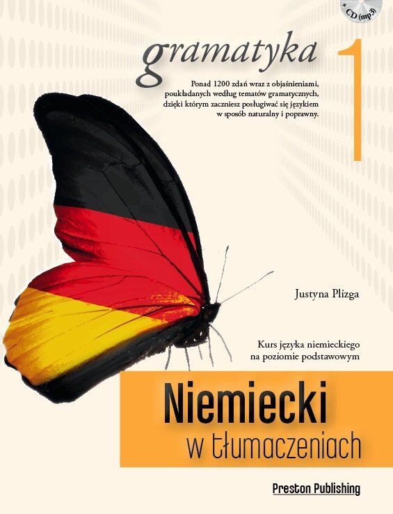 Niemiecki w tłumaczeniach gramatyka 1 poziom a1 + CD