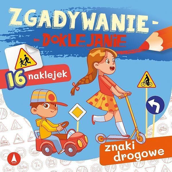 Znaki drogowe. Zgadywanie-doklejanie