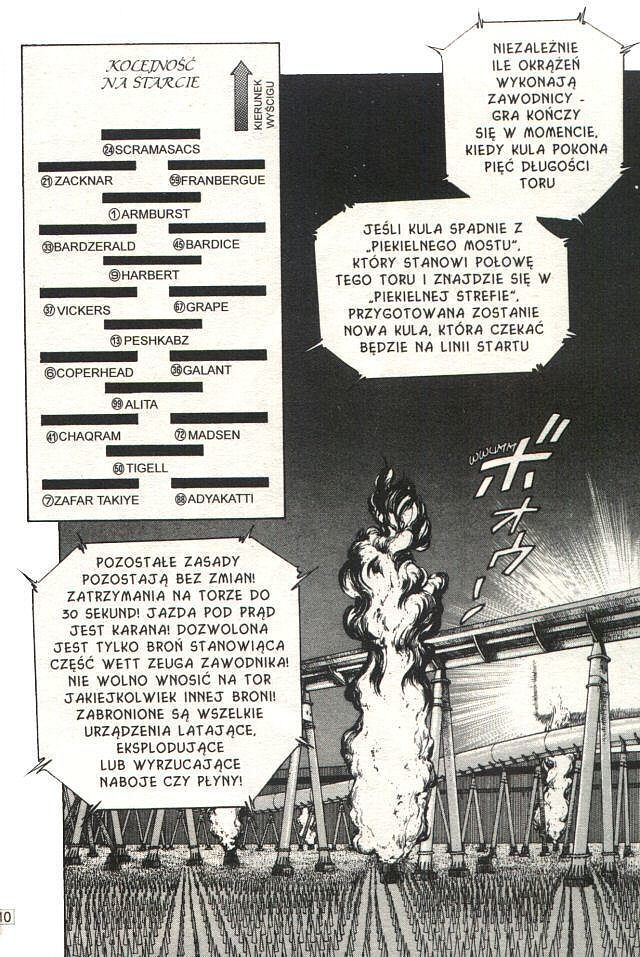 Battle Angel Alita - 4 - Mężczyzna spowity w płomienie