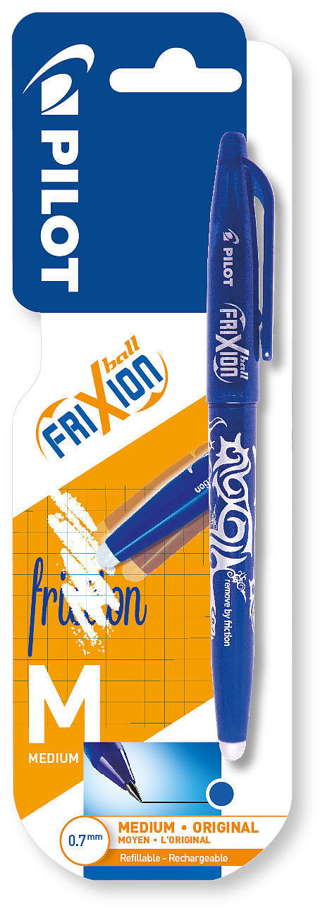 Pióro kulkowe frixion ball niebieskie pilot