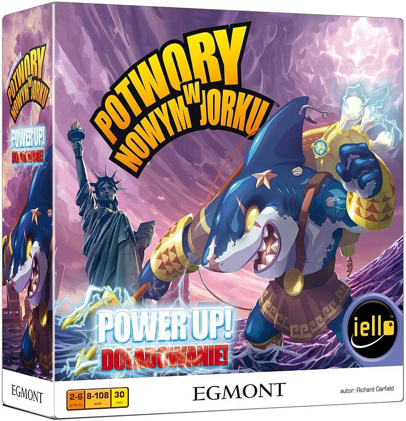 Potwory w nowym jorku power up doładowanie dodatek do gry
