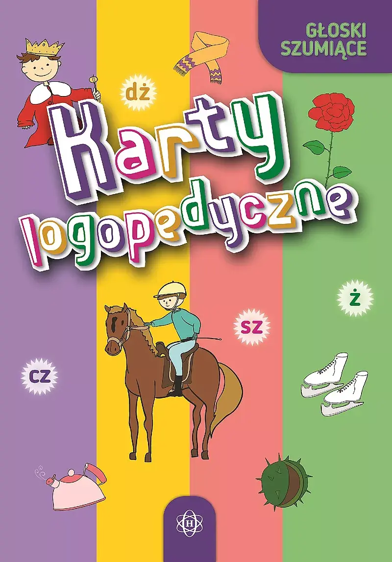 Karty logopedyczne. Głoski szumiące. Komplet