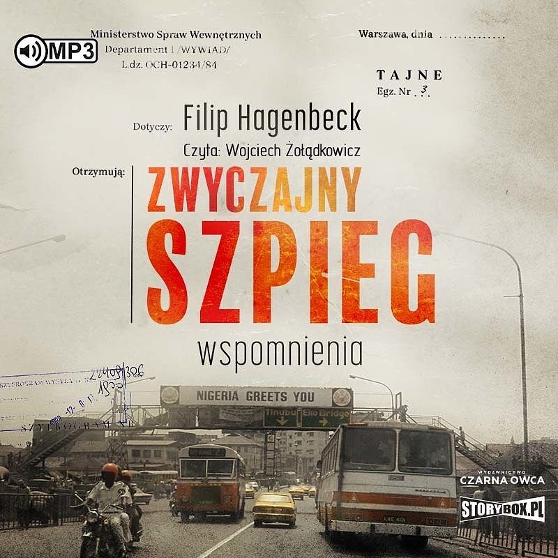 Cd mp3 zwyczajny szpieg. Wspomnienia