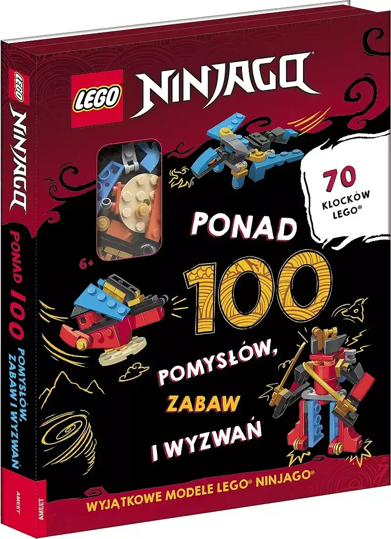 Lego ninjago ponad 100 pomysłów, zabaw i wyzwań lqb-6701