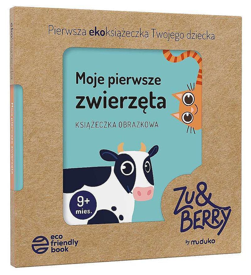 Moje pierwsze zwierzęta. Książeczka obrazkowa 9 miesięcy+