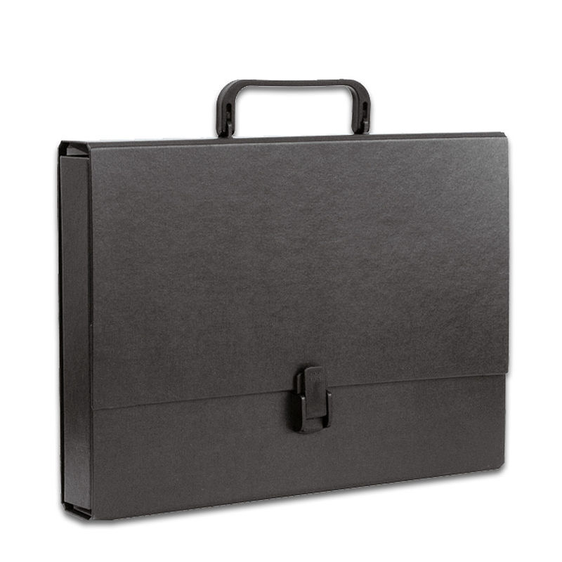 Teczka z rączką a4 5 cm ecoline penmate czarna