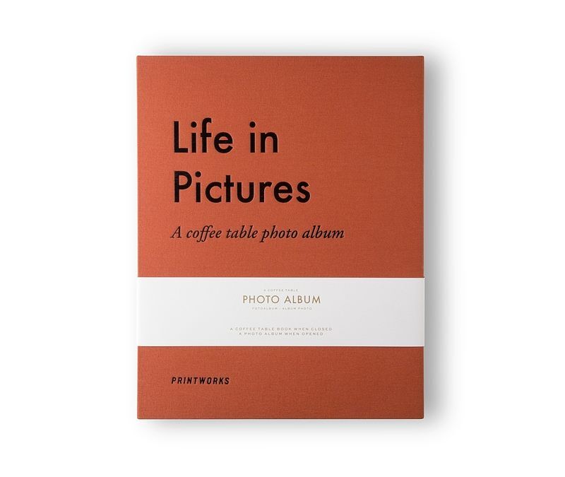 Fotoalbum life in pictures orange
