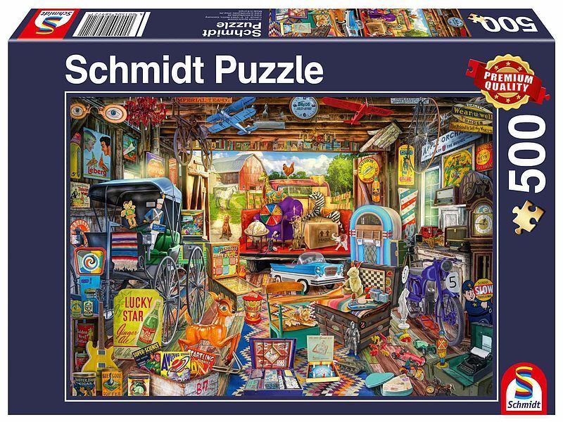 Puzzle 500 pq wyprzedaż garażowa