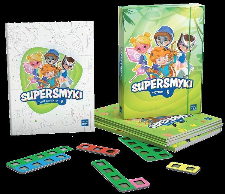 Supersmyki poziom b pięciolatek pakiet
