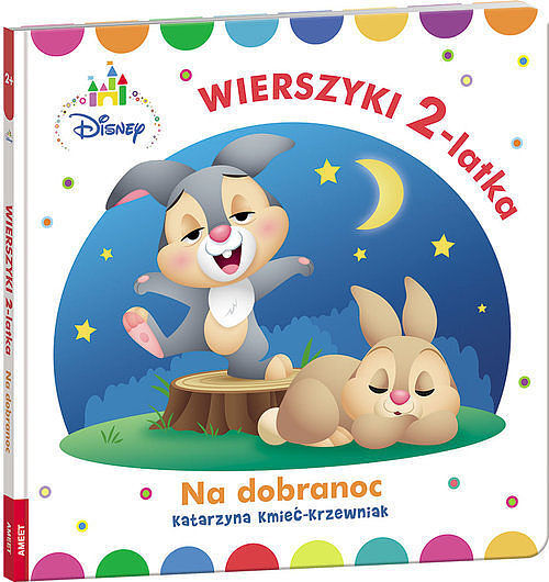Disney Maluch Wierszyki dwulatka na dobranoc