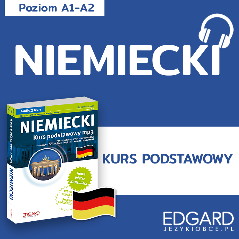 Niemiecki. Kurs podstawowy mp3 (audiobook MP3)
