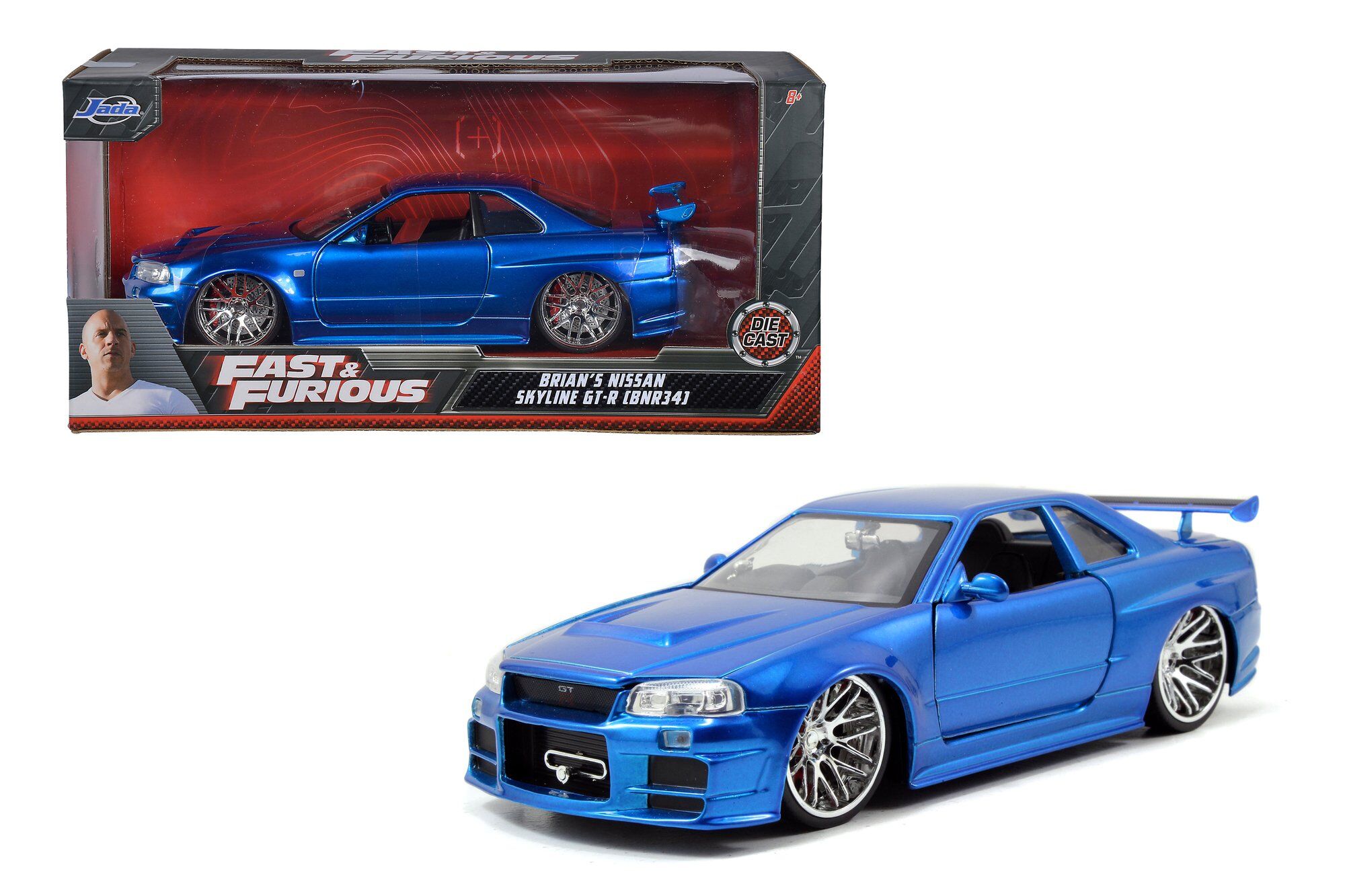 Auto Szybcy i wściekli  Nissan Skyline 1:24