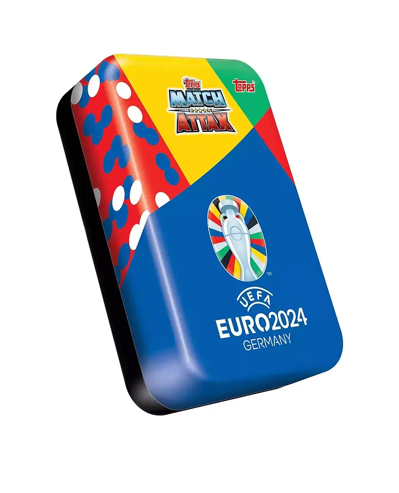 Euro 2024 topps cards mega puszka