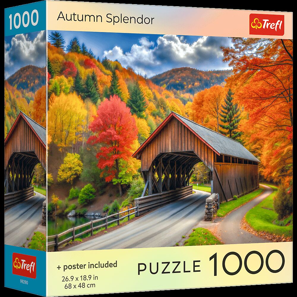 Puzzle 1000 USA Collection: Autumn Splendor