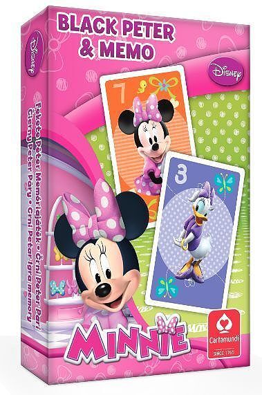 Gra czarny piotruś memo myszka minnie