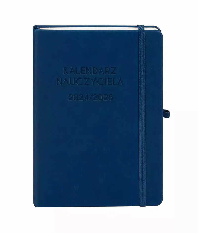 Kalendarz  nauczyciela 2024/2025 a5 tdw  granatowy