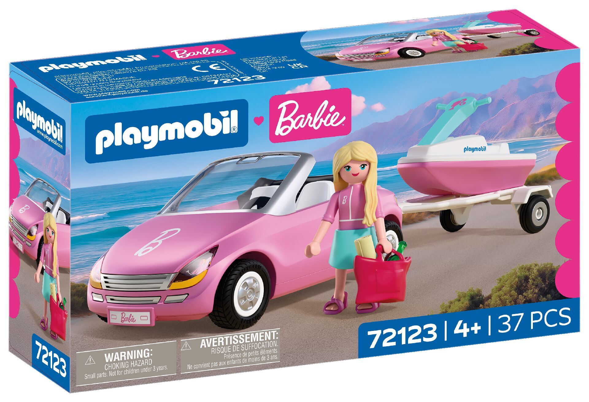 Playmobil PLAYMOBIL Barbie Kabriolet 72123